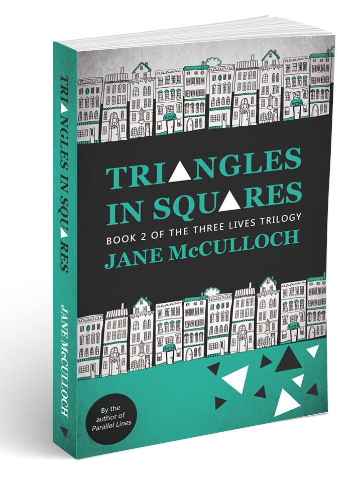Triangles in Squares by Jane McCulloch