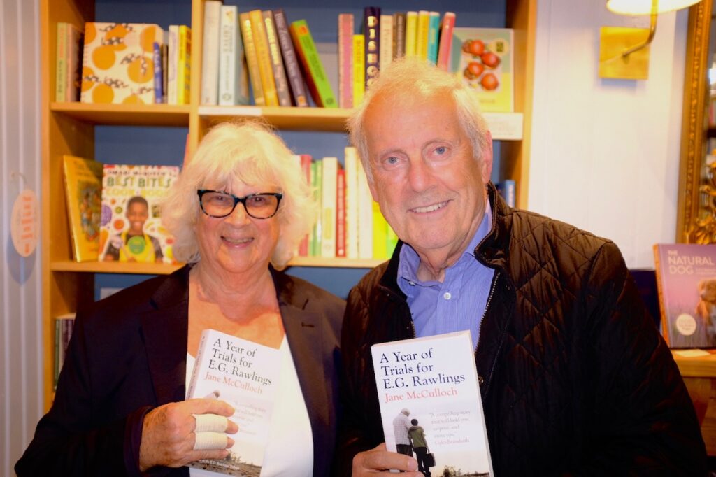 Jane McCulloch with Gyles Brandreth